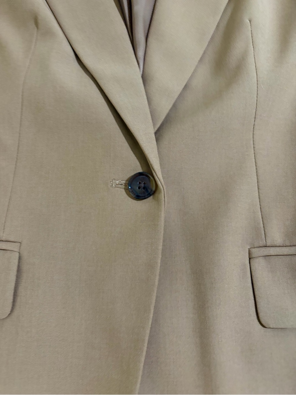 NWOT Banana Republic Factory Sculpted Blazer- size Petite 4 - Picture 5 of 7